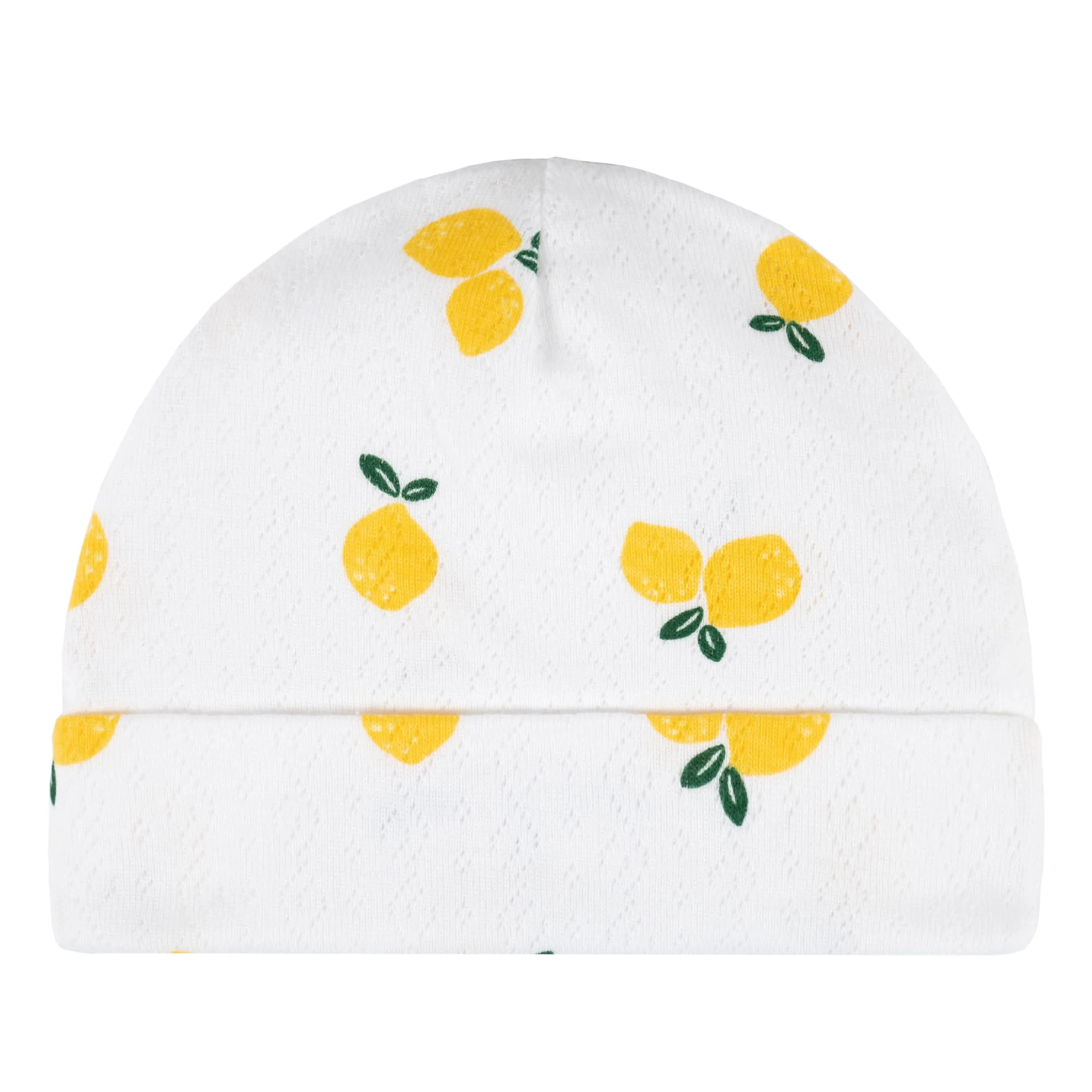 3-Piece Baby Girls Lemon Squeeze Pointelle Take Me Home Set