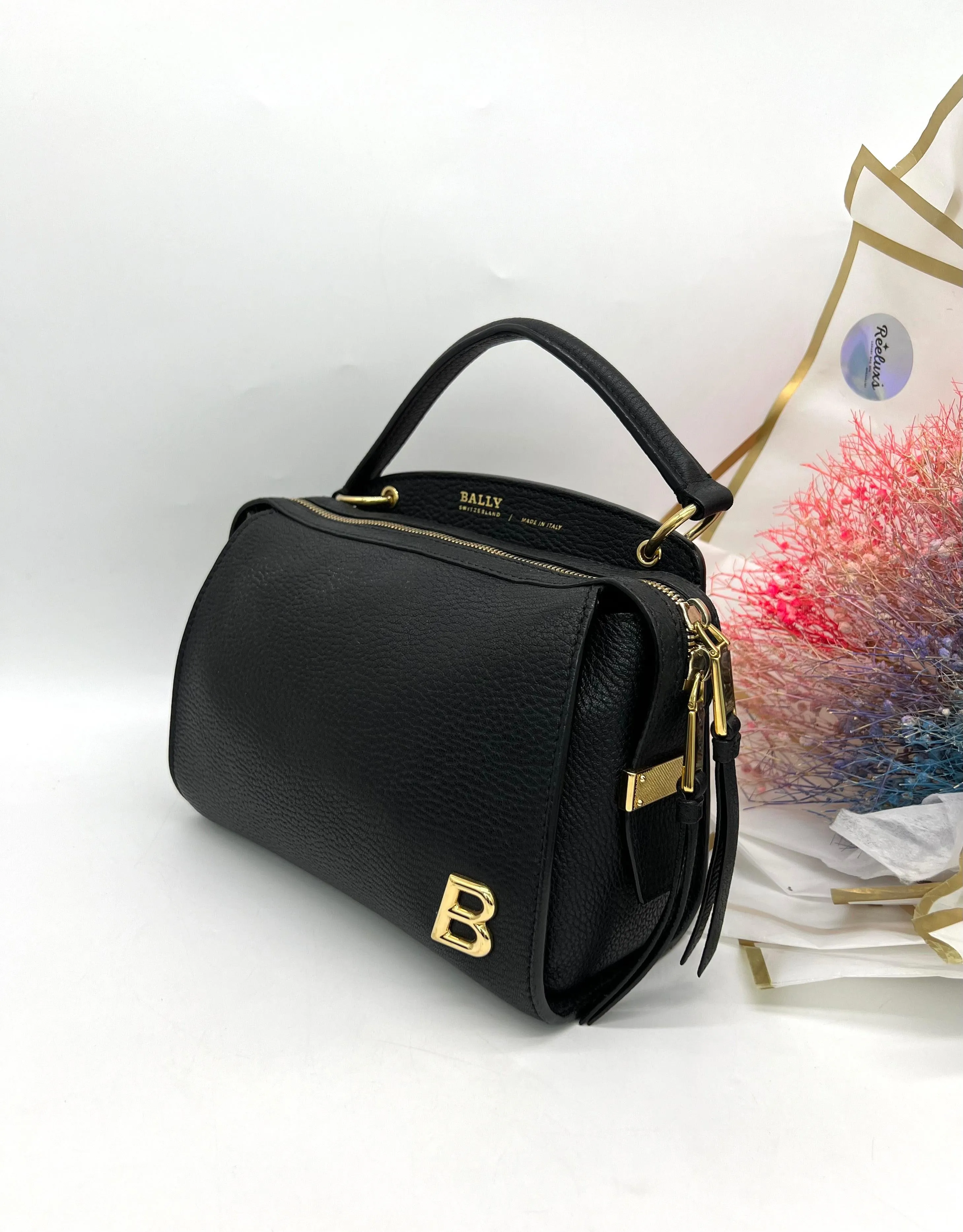 BALLY Amoeba Top Handle Bag