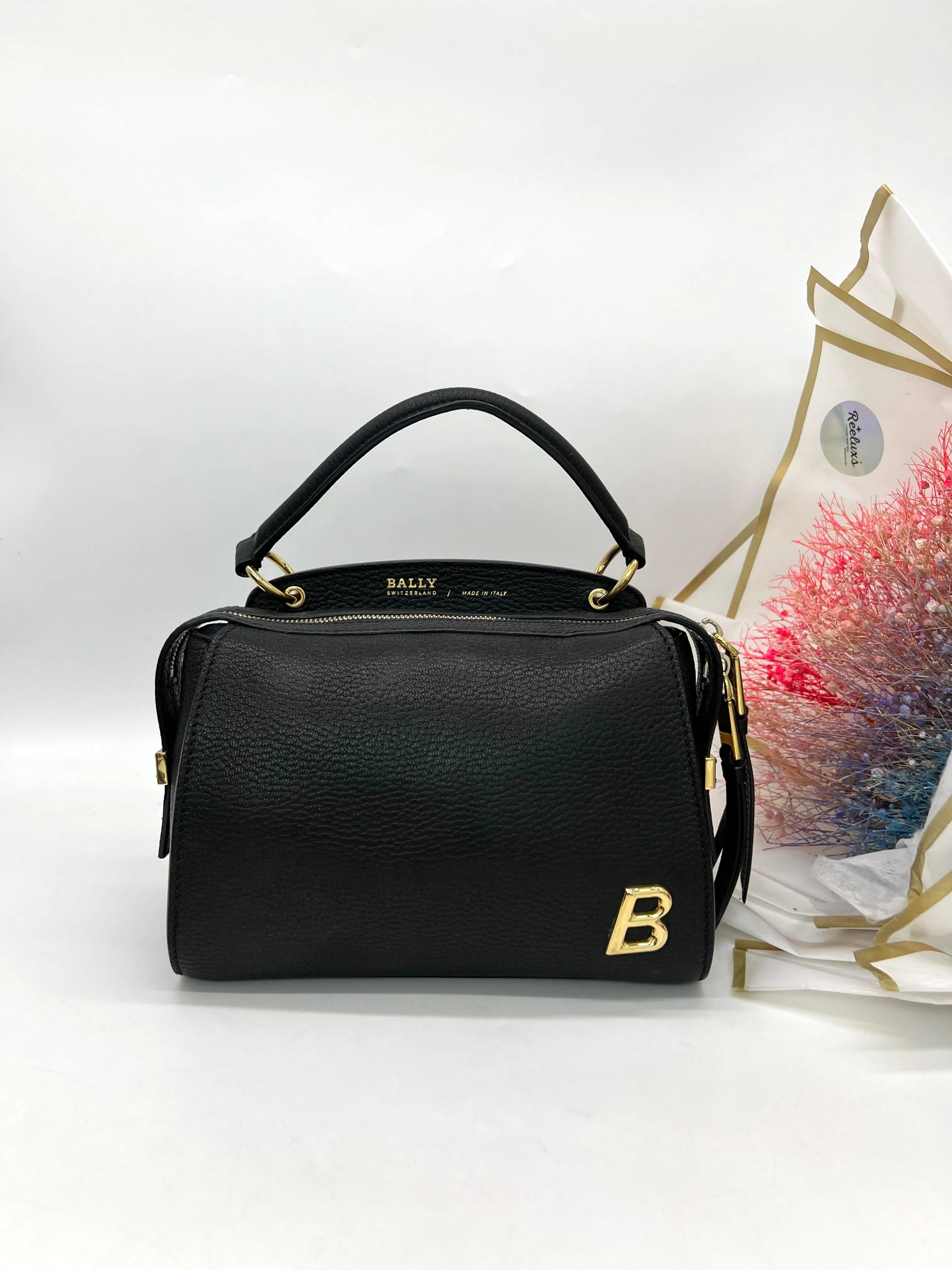 BALLY Amoeba Top Handle Bag