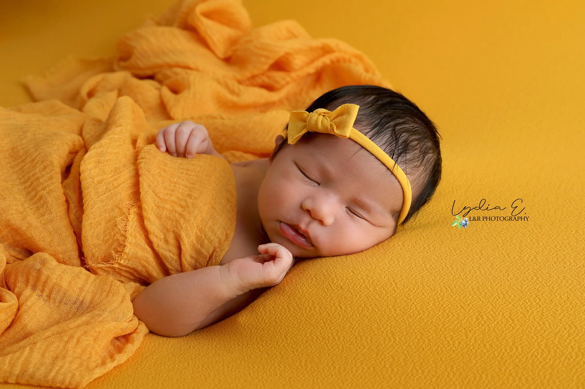 Bean Bag Fabric - Textured - Mustard