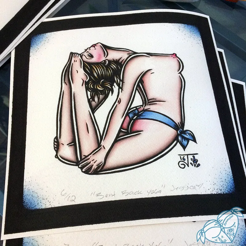 Bent Back Pinup Print