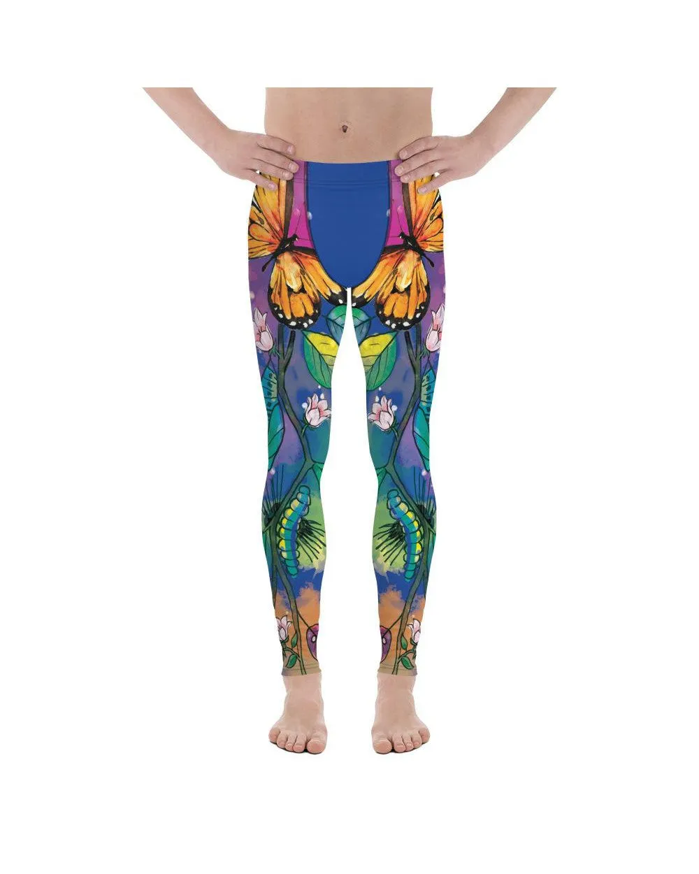 Blue Metamorphosis Meggings