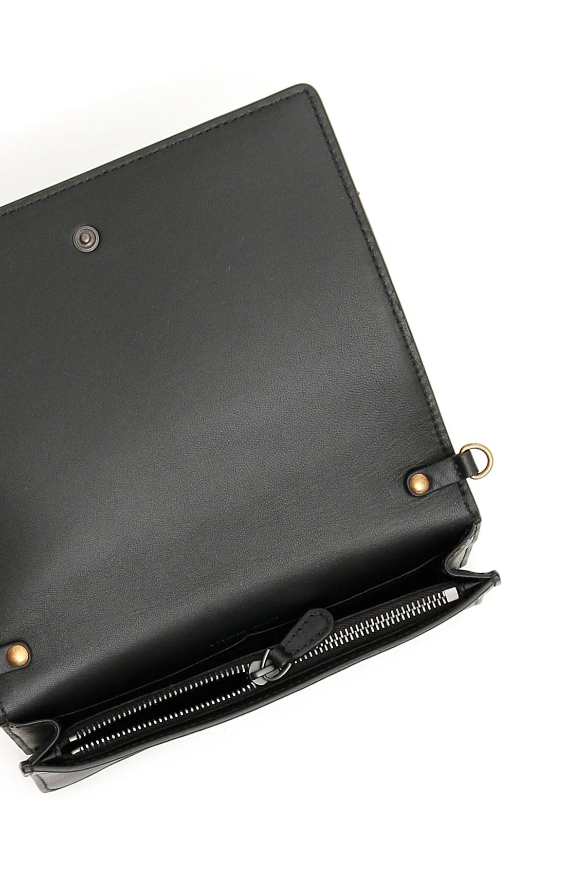 Bottega Veneta Woven Fringe Detail Crossbody Bag