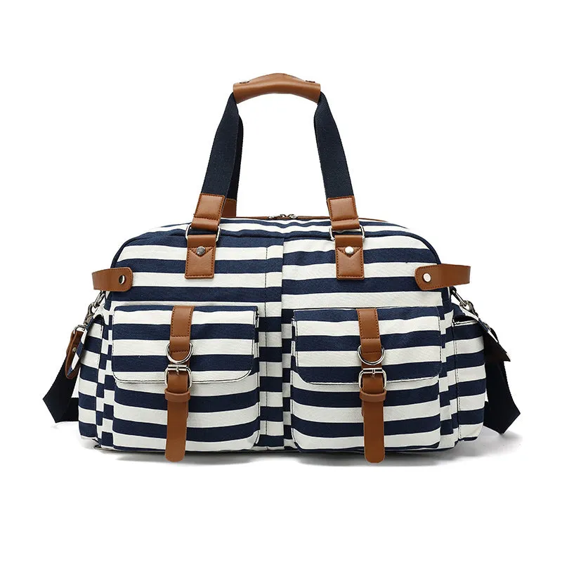 Canvas Travel Bag Mens Canvas Duffle Bag Waterproof Gym Bag Gift For Him