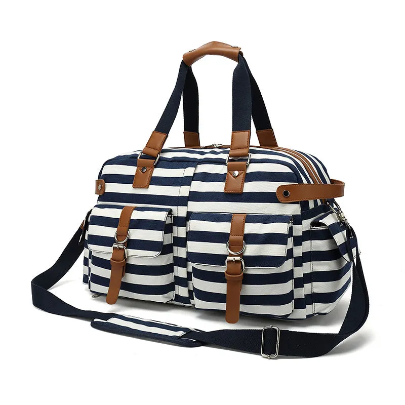Canvas Travel Bag Mens Canvas Duffle Bag Waterproof Gym Bag Gift For Him