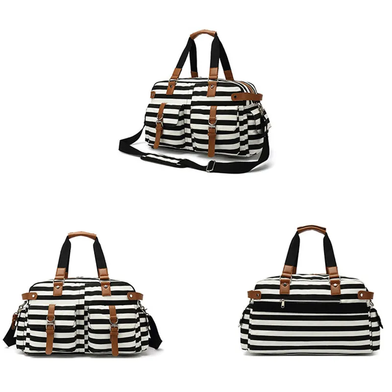 Canvas Travel Bag Mens Canvas Duffle Bag Waterproof Gym Bag Gift For Him