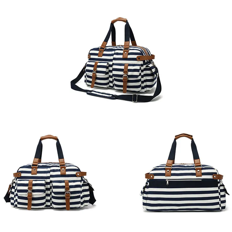 Canvas Travel Bag Mens Canvas Duffle Bag Waterproof Gym Bag Gift For Him