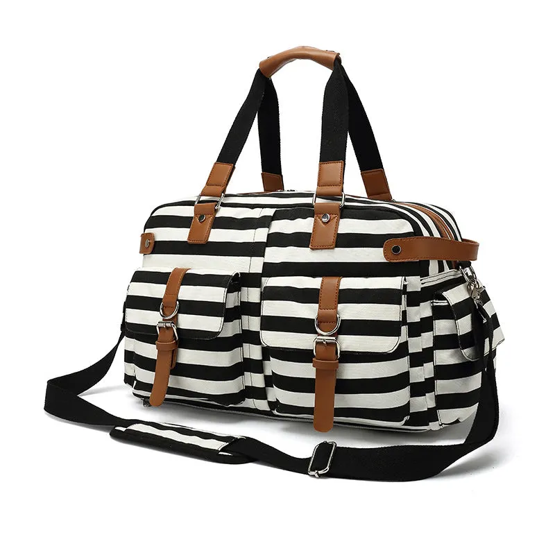 Canvas Travel Bag Mens Canvas Duffle Bag Waterproof Gym Bag Gift For Him