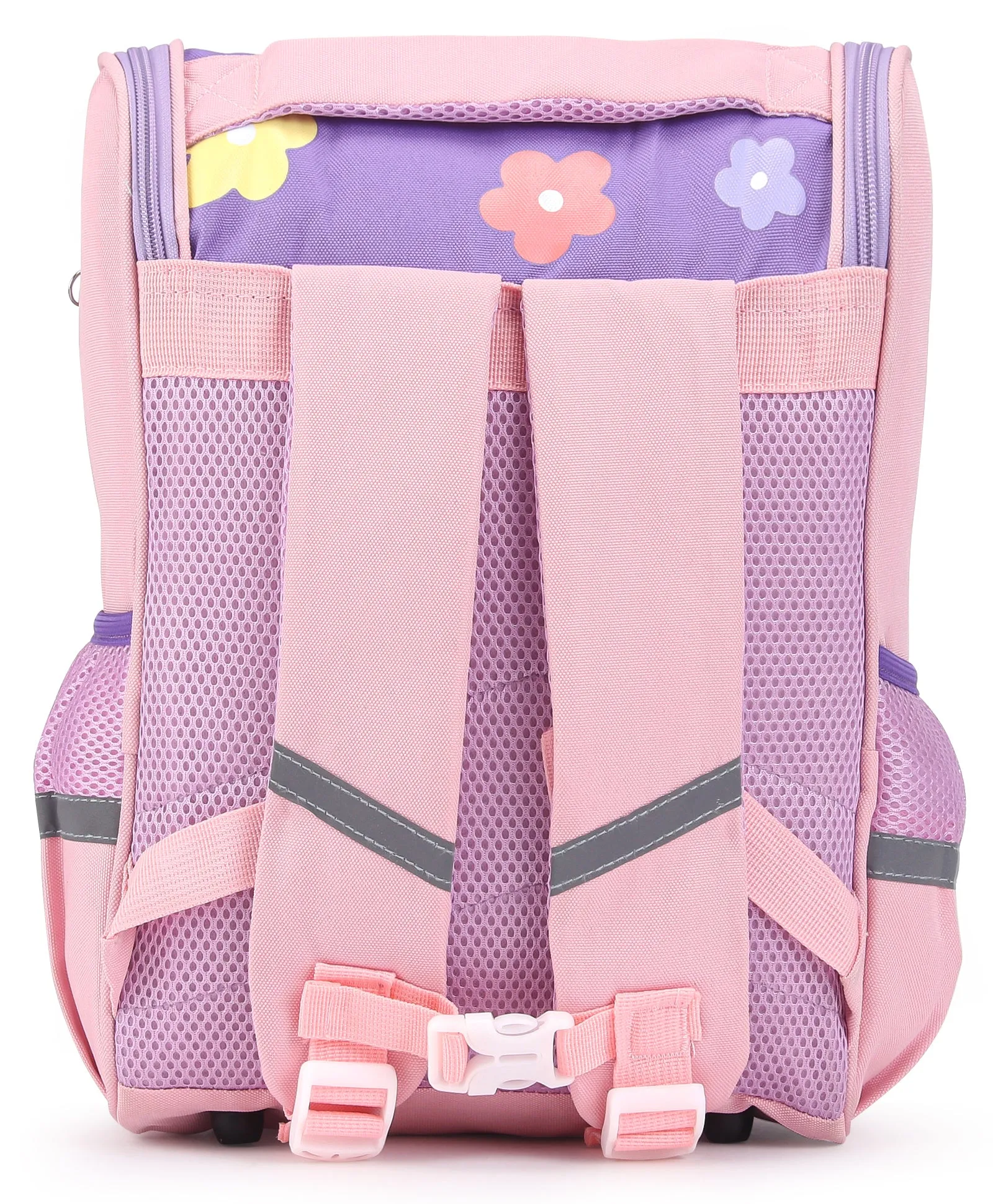 Cat Print Backpack - Pink