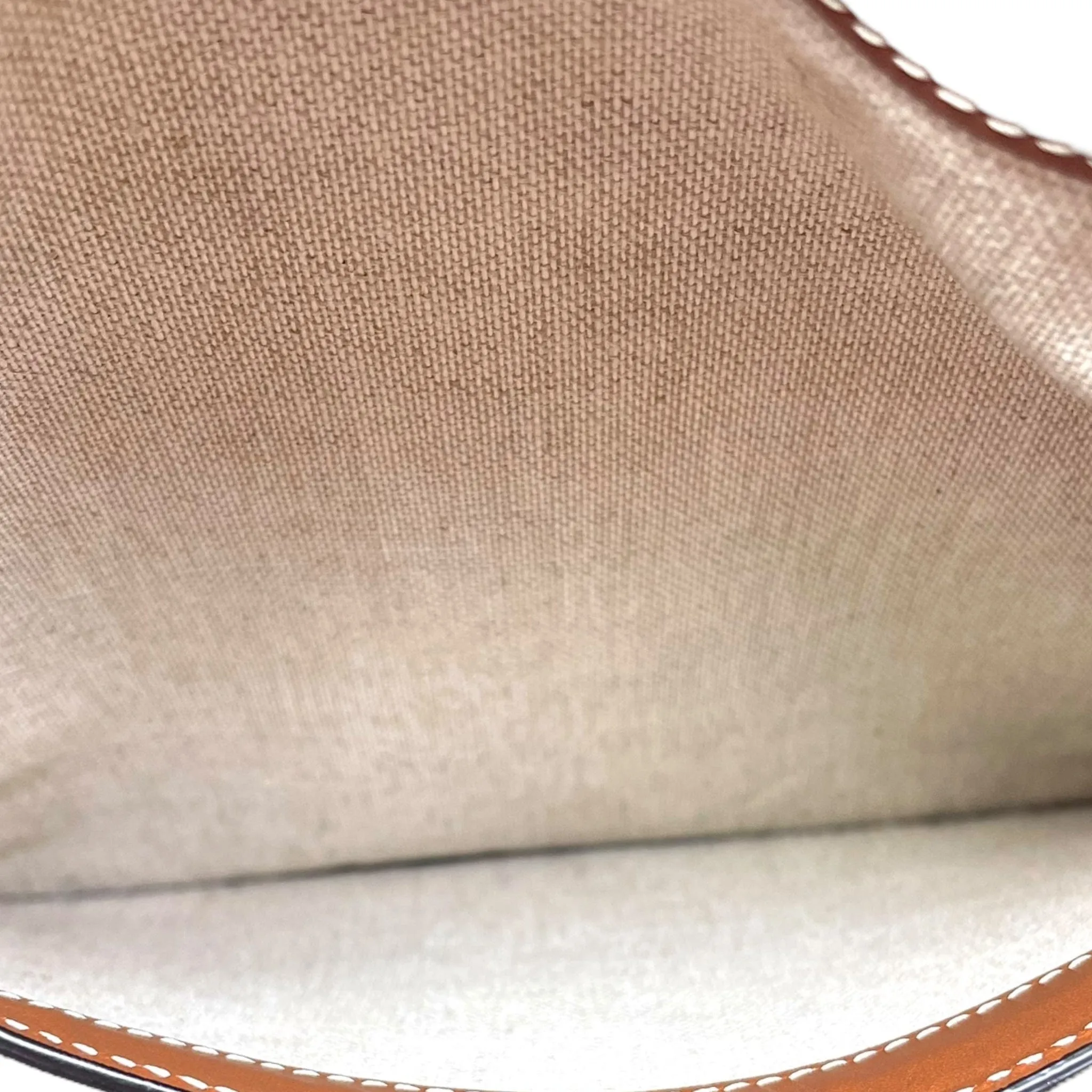Celine Medium Soft Bucket Side Bag Khaki Tan Pre-Owned