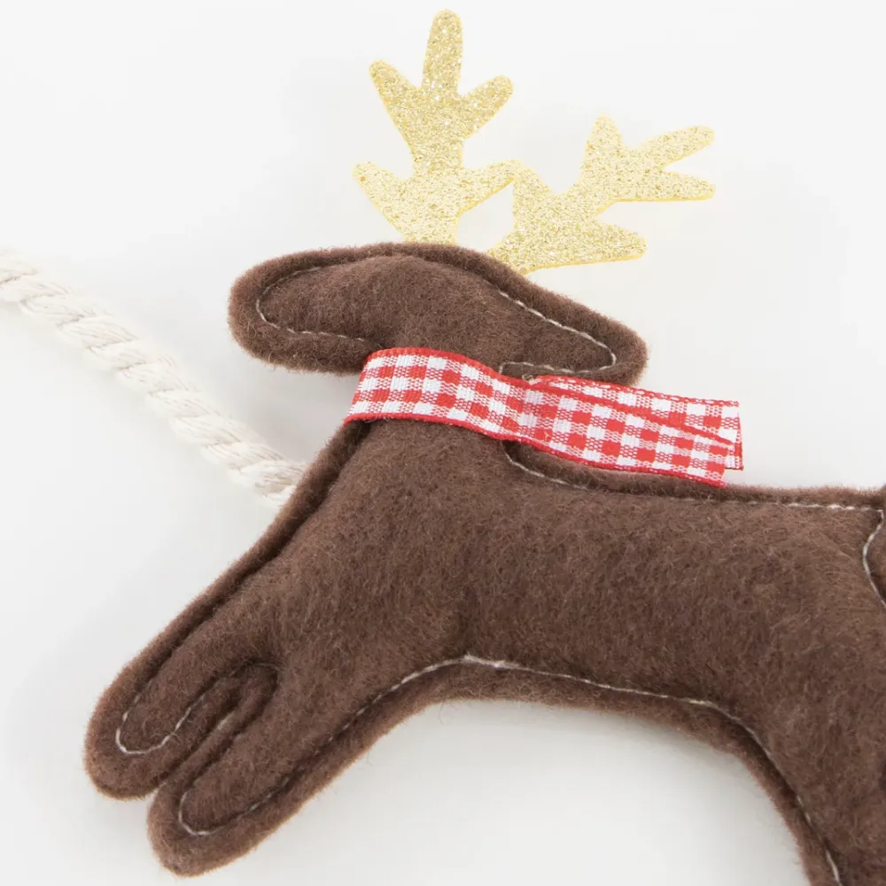 Christmas Festive Icon Felt Garland