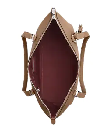 Coach Gallery Tote With Coach Heritage