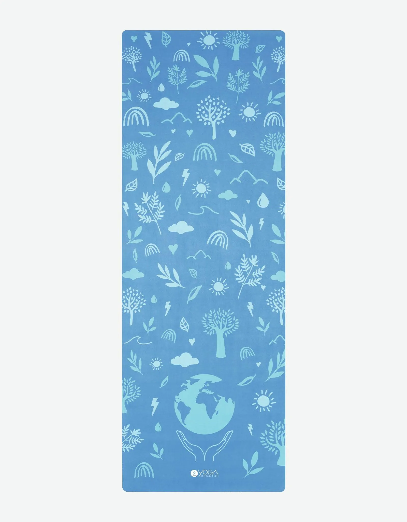 Combo Yoga Mat - Earth Bali Blue