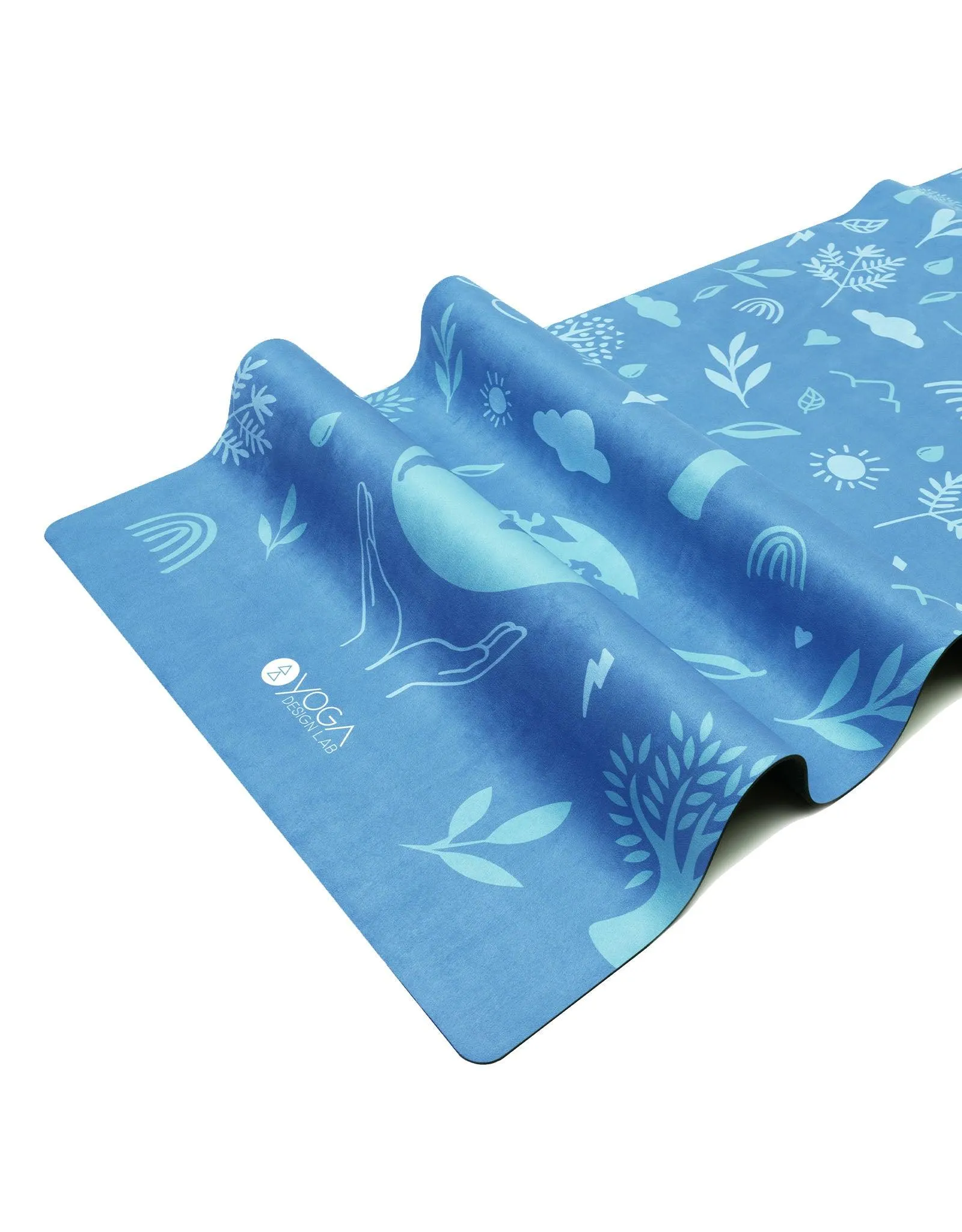 Combo Yoga Mat - Earth Bali Blue