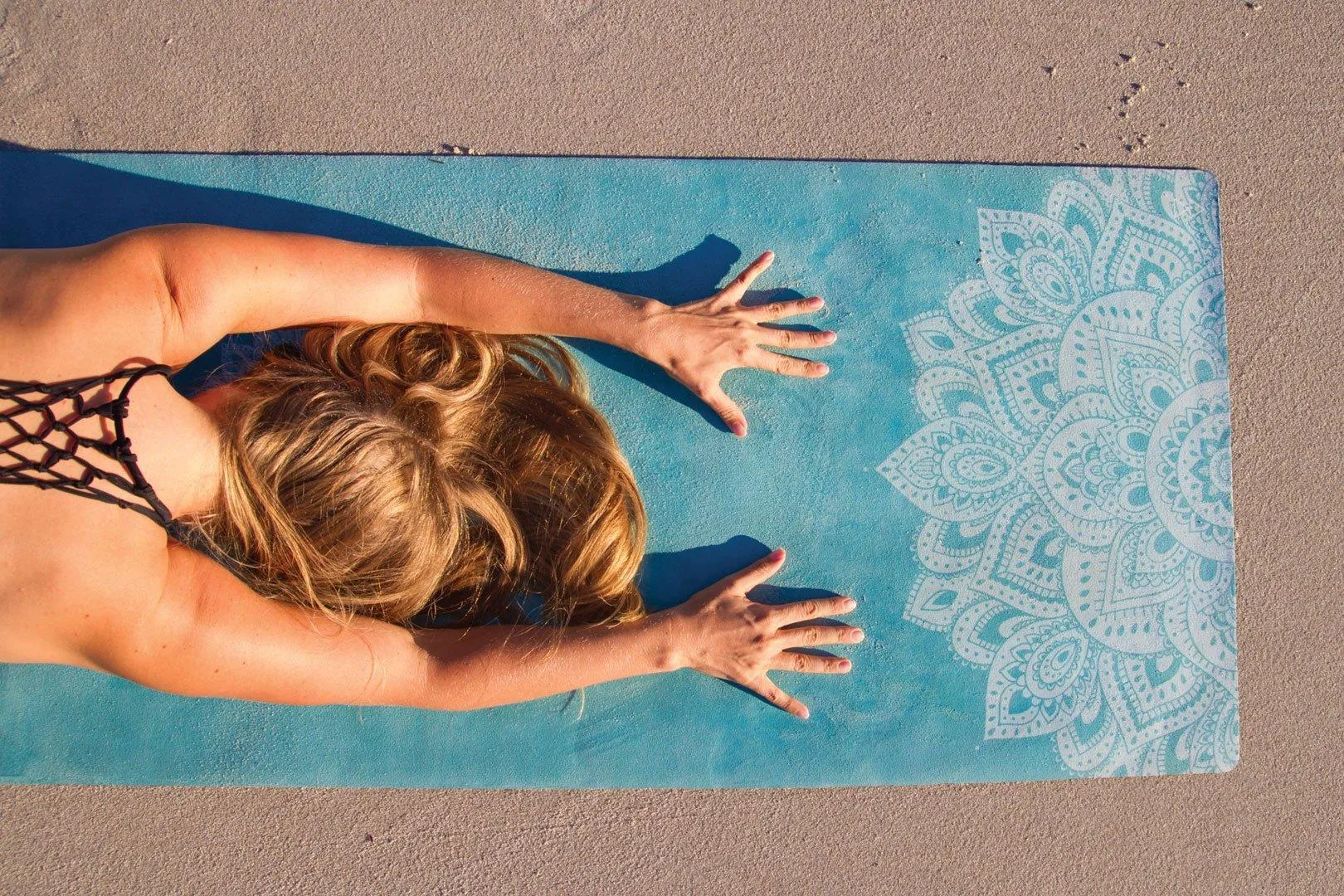 Combo Yoga Mat - Mandala Turquoise