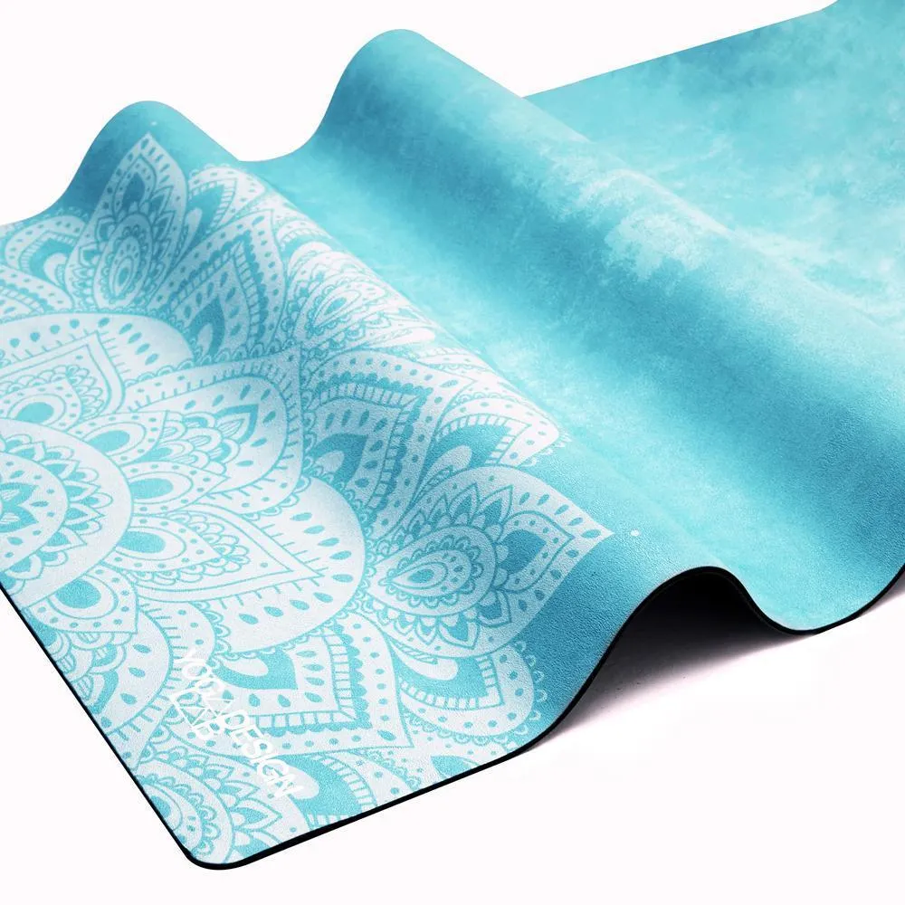 Combo Yoga Mat - Mandala Turquoise