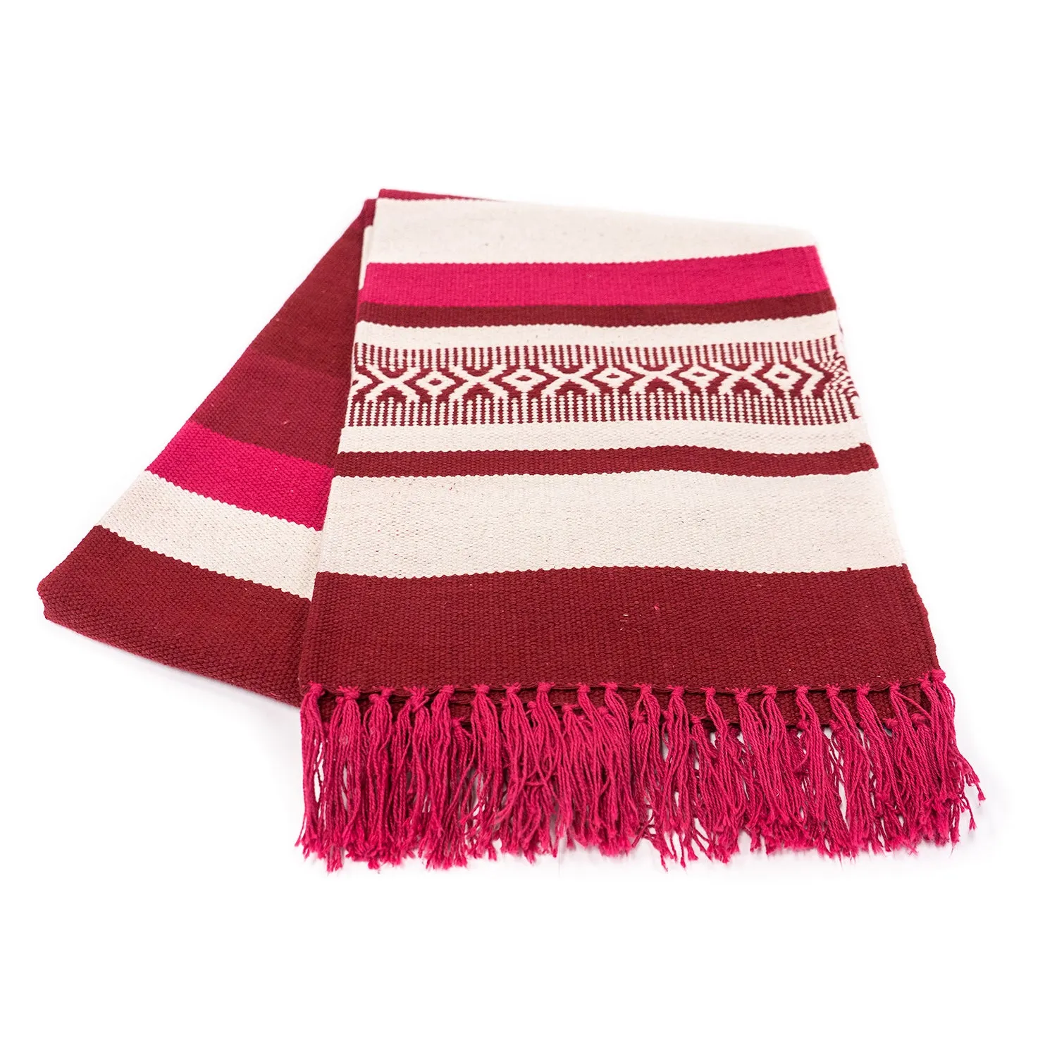 Cotton Multi Shade Yoga Rug