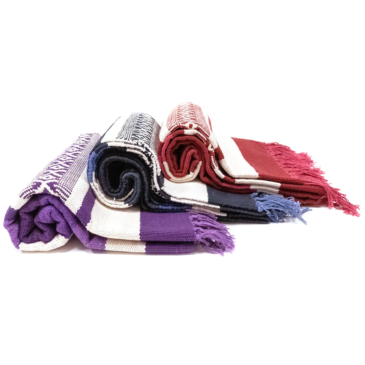Cotton Multi Shade Yoga Rug