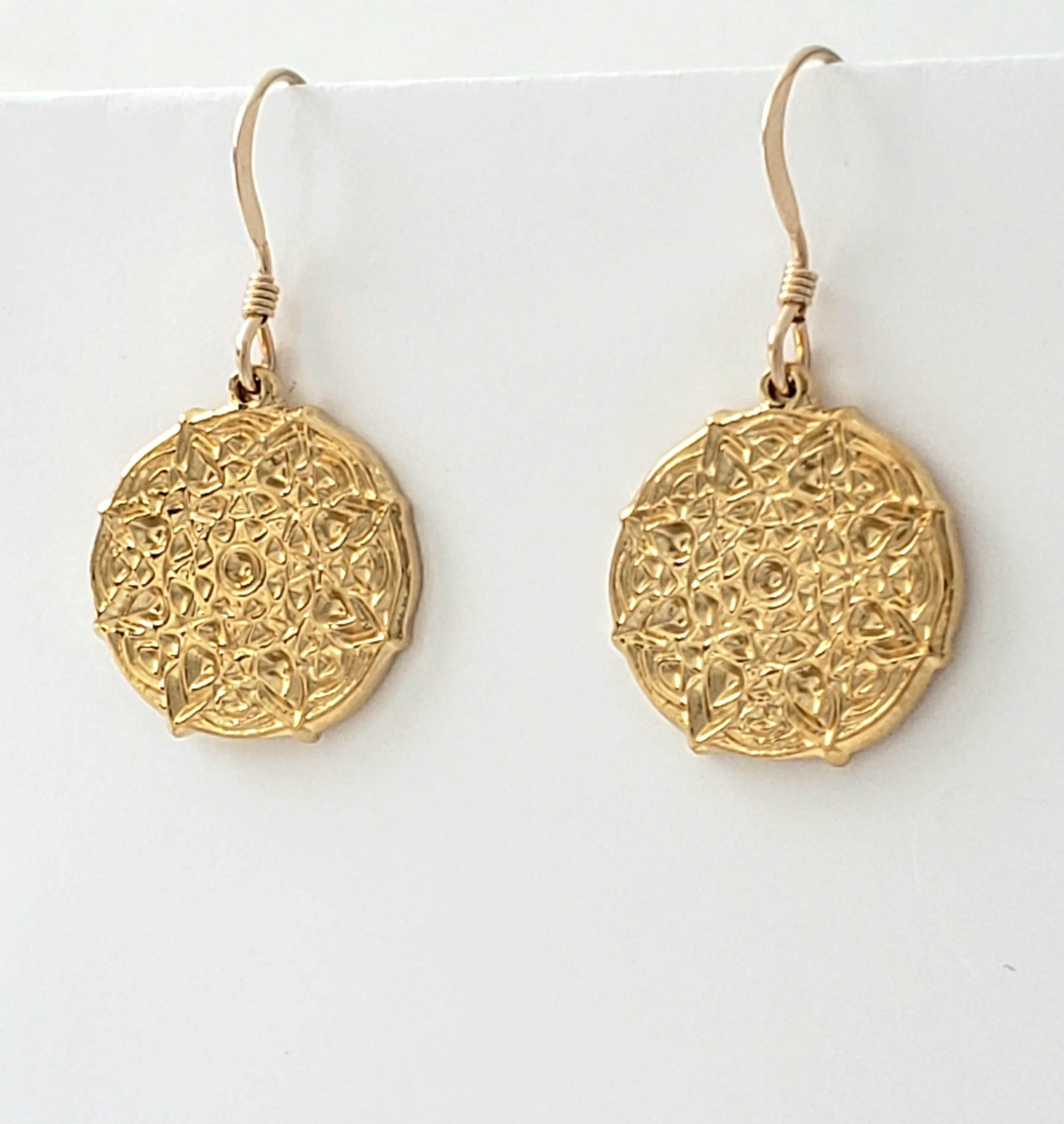 Creation Mandala earrings