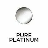 CRISLU 2 Stone Postless Earrings Finished in Pure Platinum