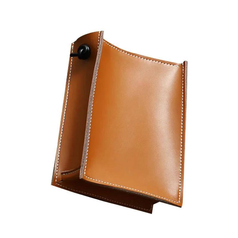 Cute Coffee Leather Phone Purse Women Side Bag Box Phone Crossbody Purse For Women