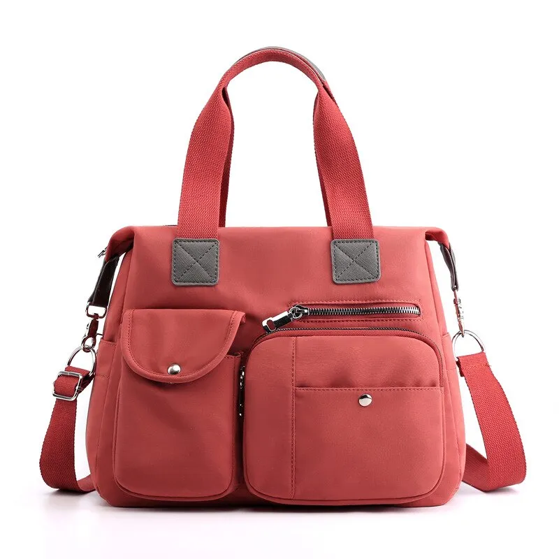 Darianrojas Ladies Shoulder Bag European and Beautiful Style Shoulder Bag Nylon Bag Portable Large-capacity Travel Bag