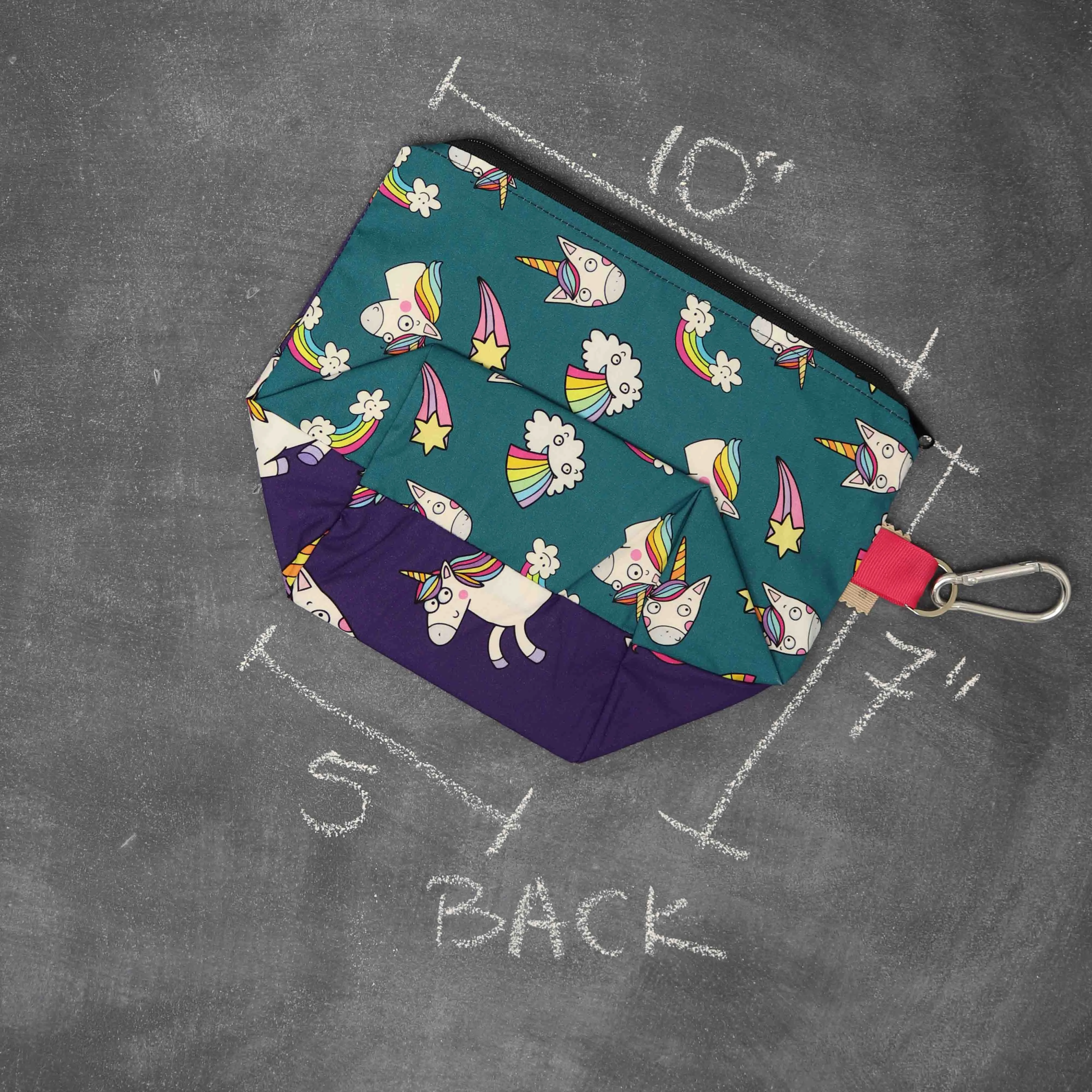 Dice A Lot Project Bag in Candy Mountain