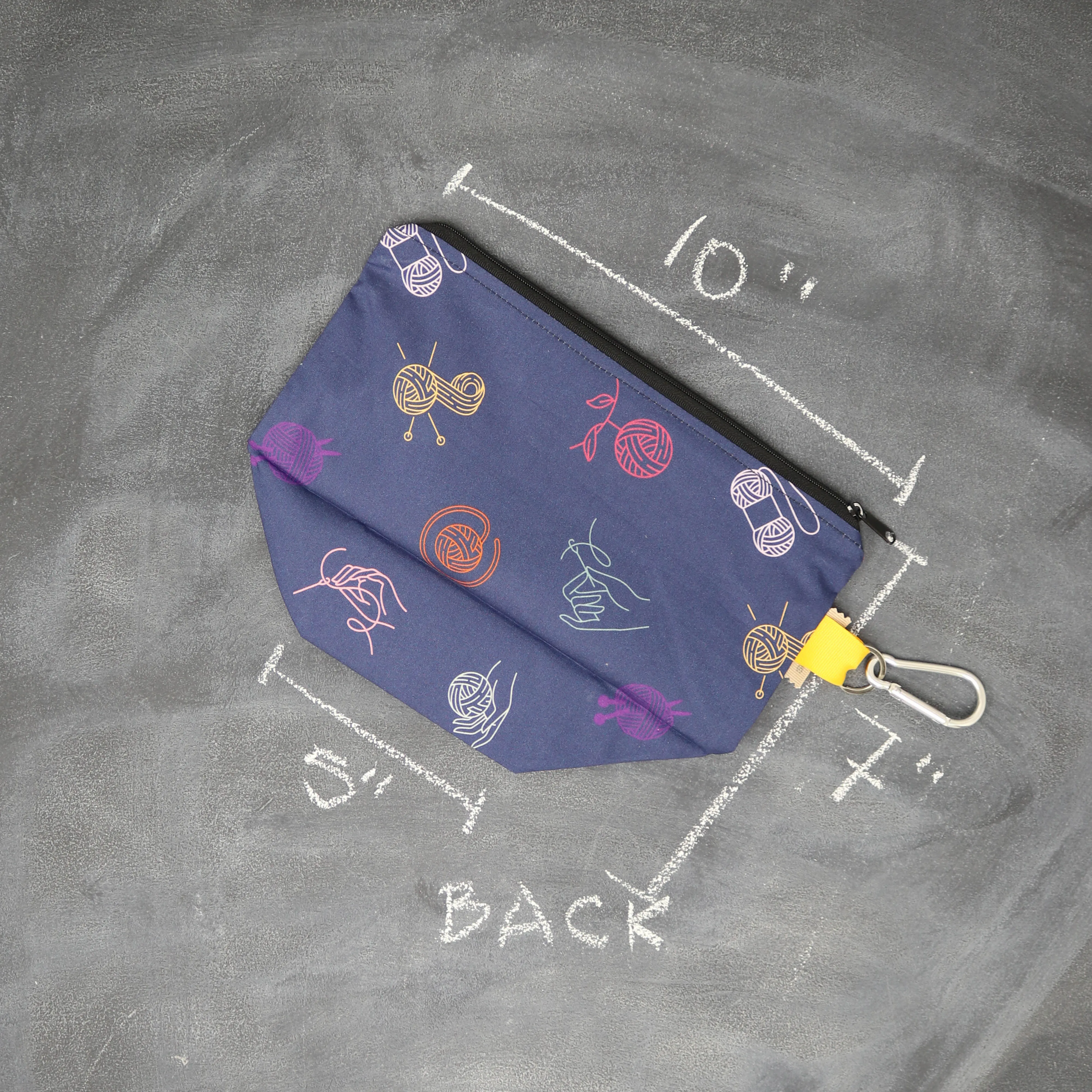 Dice A Lot Project Bag in Crafters Concotions