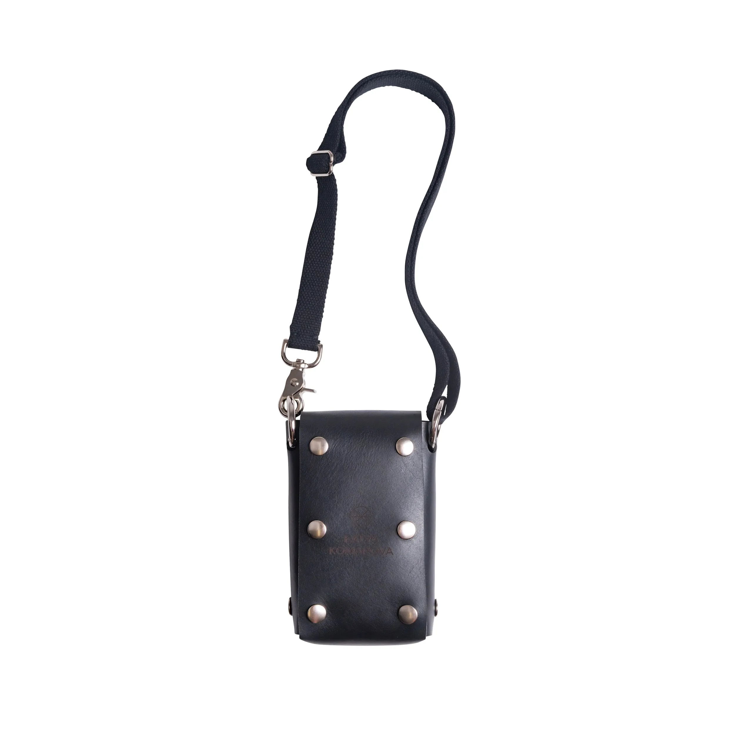 Embellished Leather Phone Bag