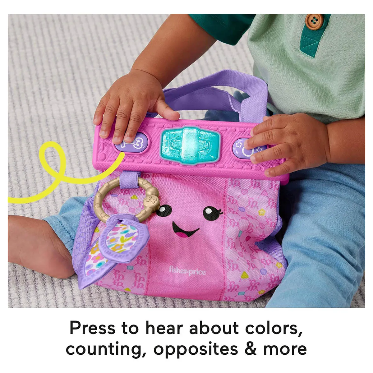 Fisher-Price Laugh & Learn: Going Places Learning Purse Interactive Toy