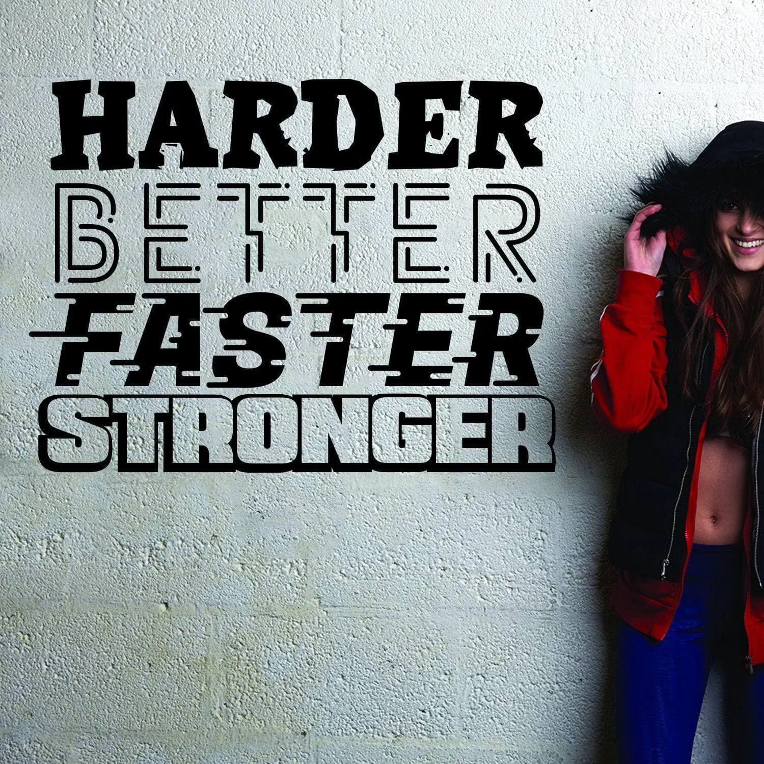 Fitness Motivational Decal: Unleash Inner Beast Mode Wall Sticker