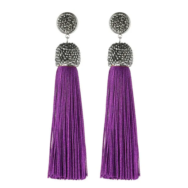 FRINGE EARRINGS