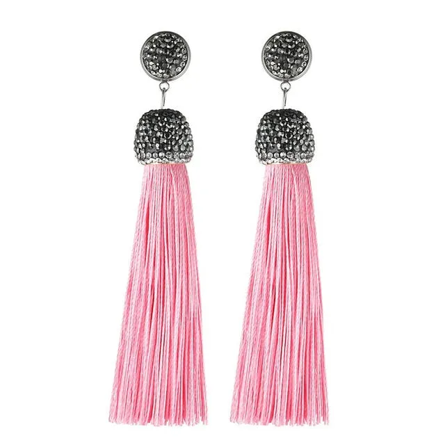 FRINGE EARRINGS