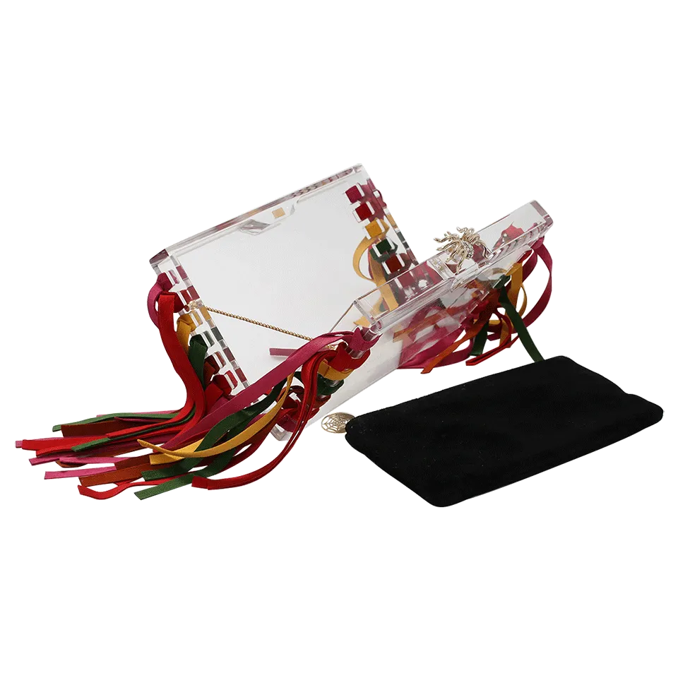 Fringed Pandora Clutch