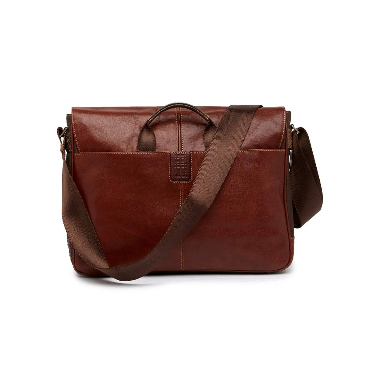 Garth Slimster Leather Messenger Bag