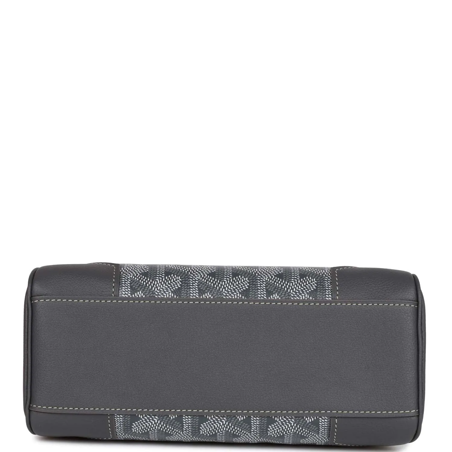Goyard Saigon Souple Mini Bag Grey Goyardine Silver Hardware
