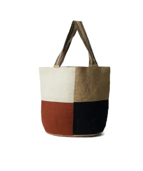 Guanábana Handmade Liam Bag in Brown & Black