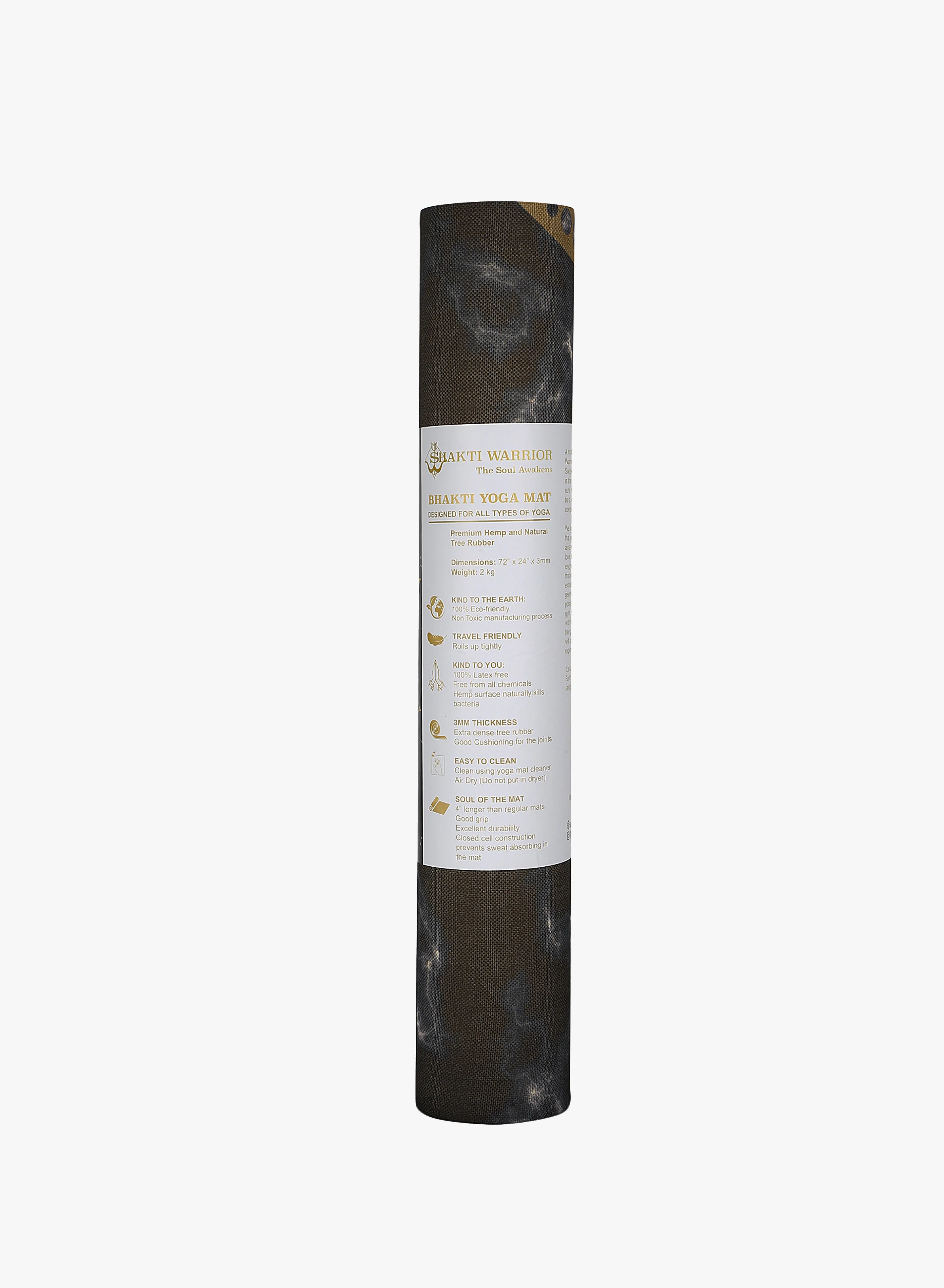 Hemp Yoga Mat - Sahasrara