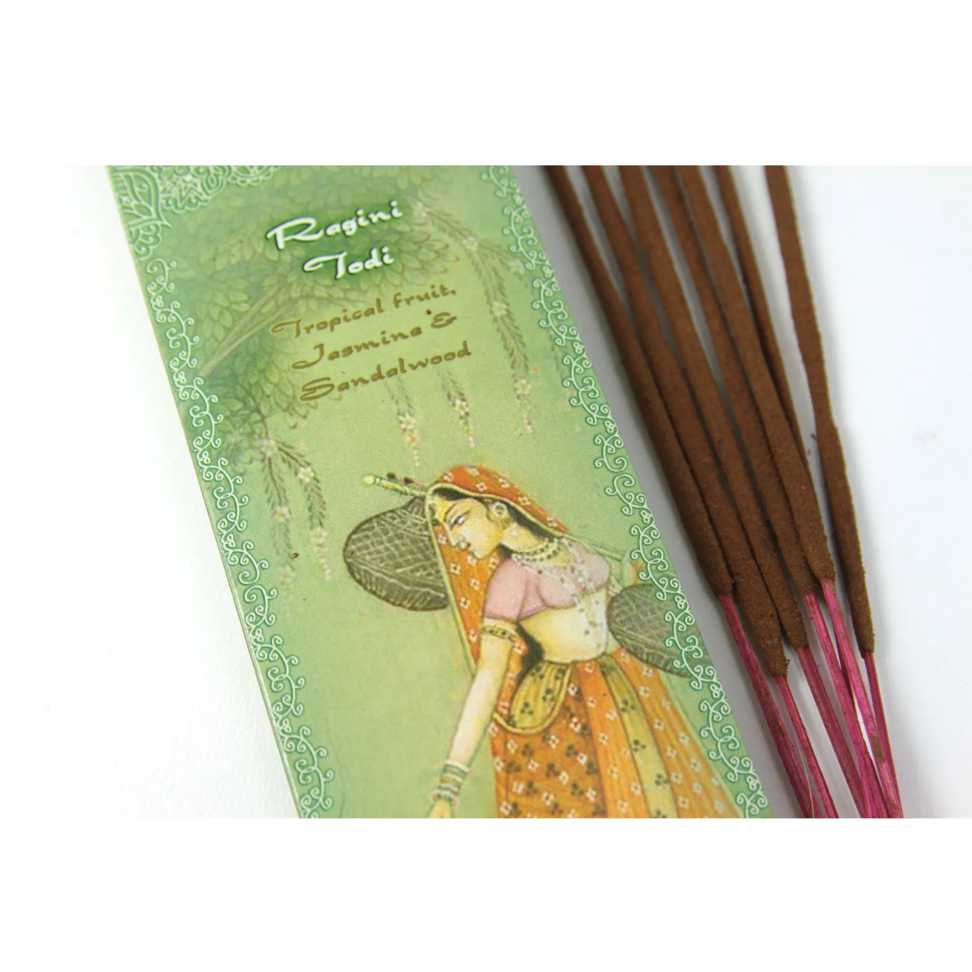 Incense Sticks Ragini Todi - Tropical Fruit, Jasmine, and Sandalwood - Happiness
