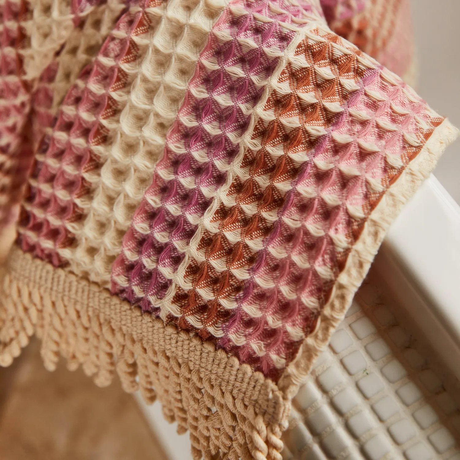 Kanti Waffle Towel - Posy