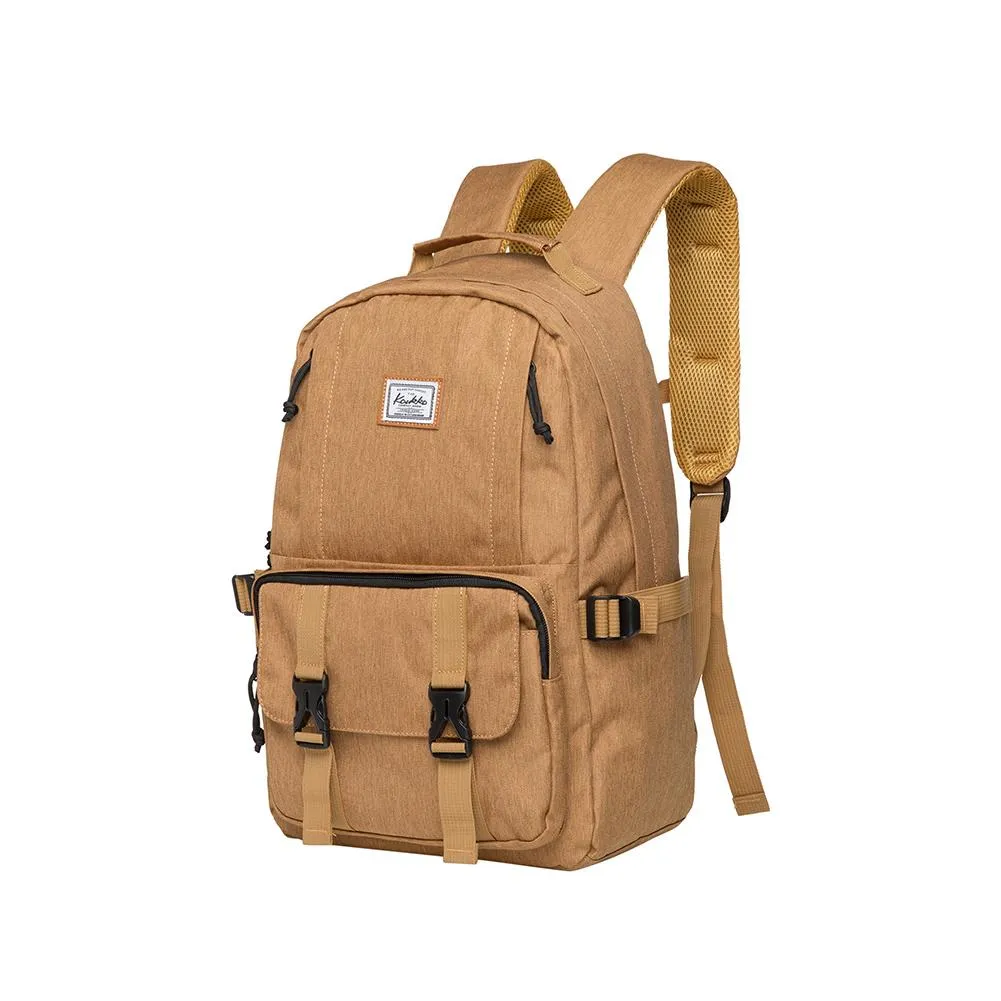 KAUKKO Backpack for School,  KS21 ( Yellow / 18.4L )