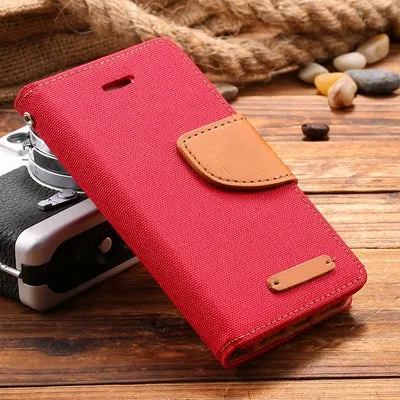 KISSCASE Stand Wallet Flip Cases For iPhone 6 6S 7 8 5S Fashion Hit Color Card Slot Leather Cover For iPhone 8 7 6s Plus 5S 5 SE