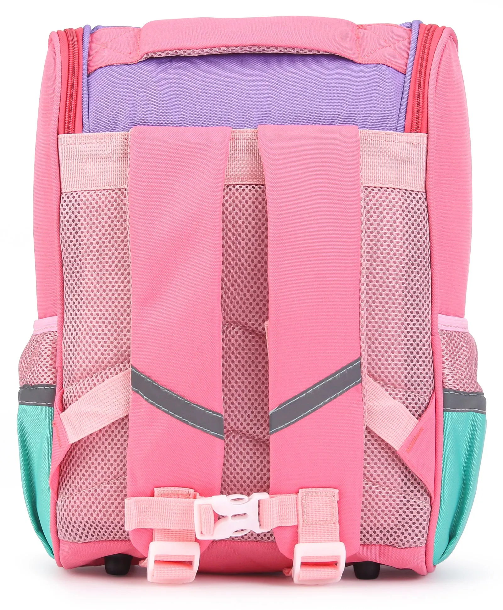 Kitten Print Front Open Backpack - Pink