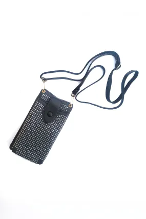 Lavish - EB1126 Black Cross Body Phone Pouch