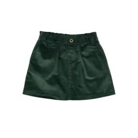 Leigh Green Cord Skirt