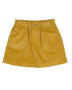Leigh Mustard Skirt