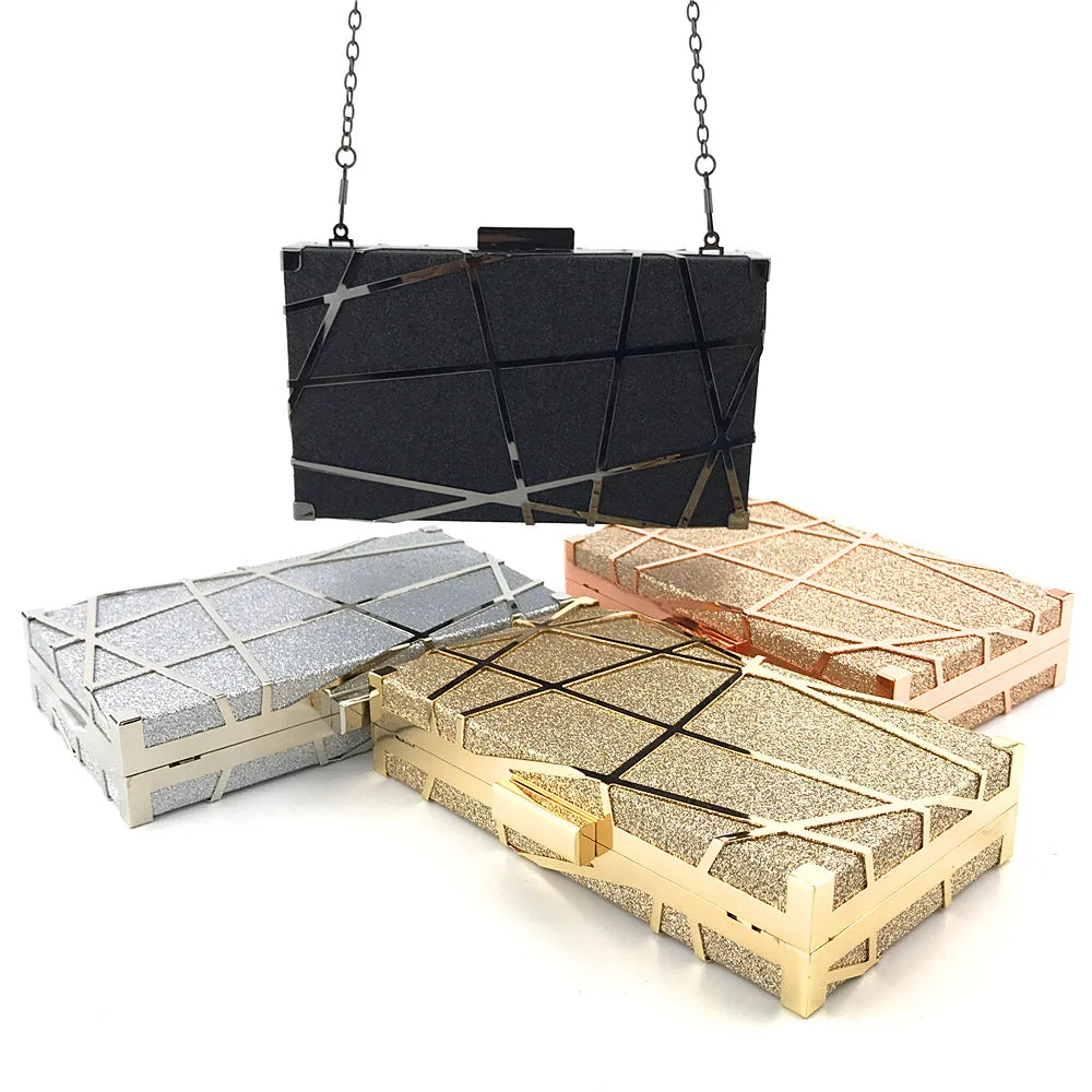 Luxury Handbags - Women Party/ Wedding Clutches Shoulder Bag