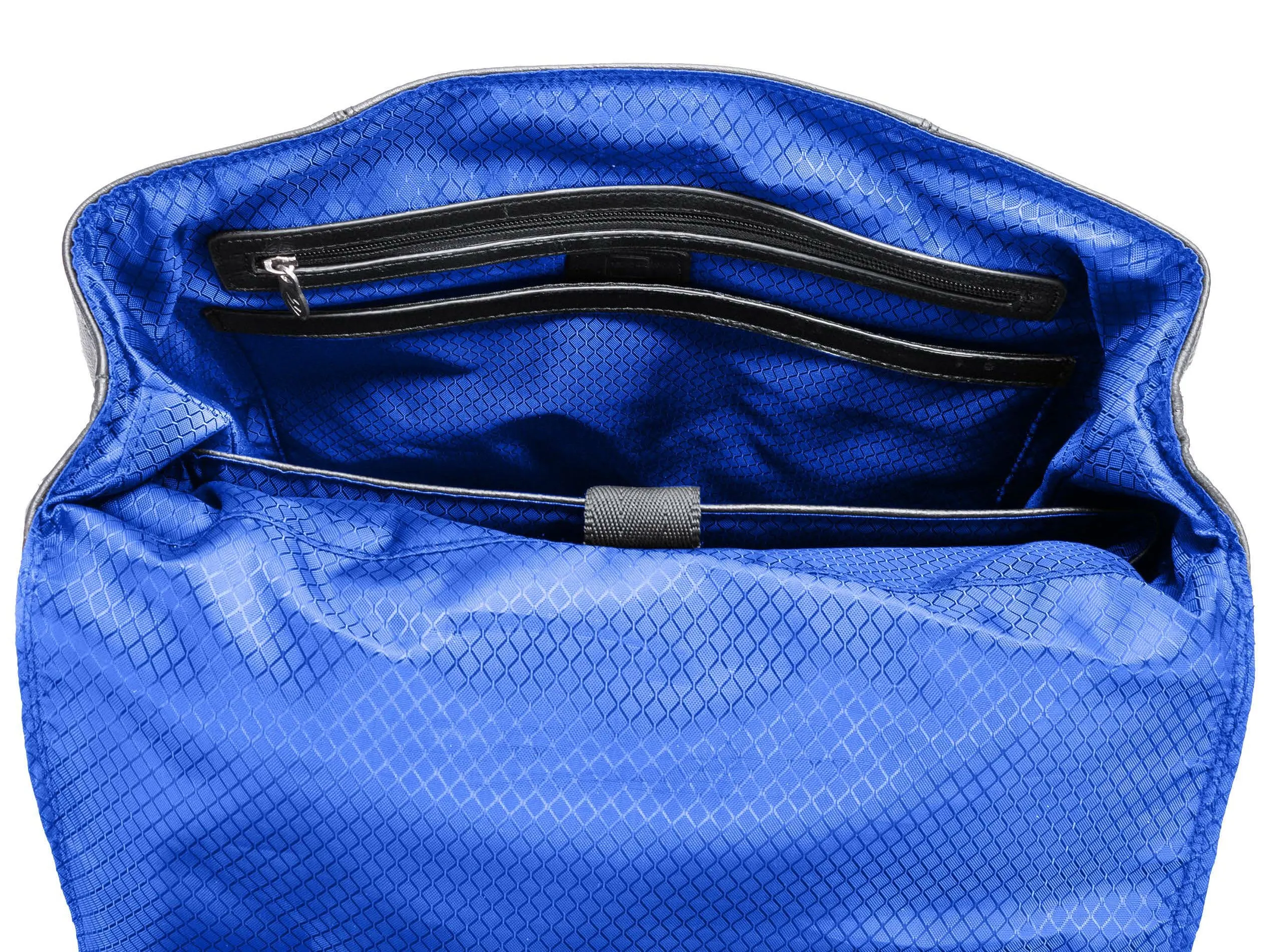 McKlein ELEMENT 17" Leather, Two-Tone, Flap-Over, Laptop & Tablet Backpack
