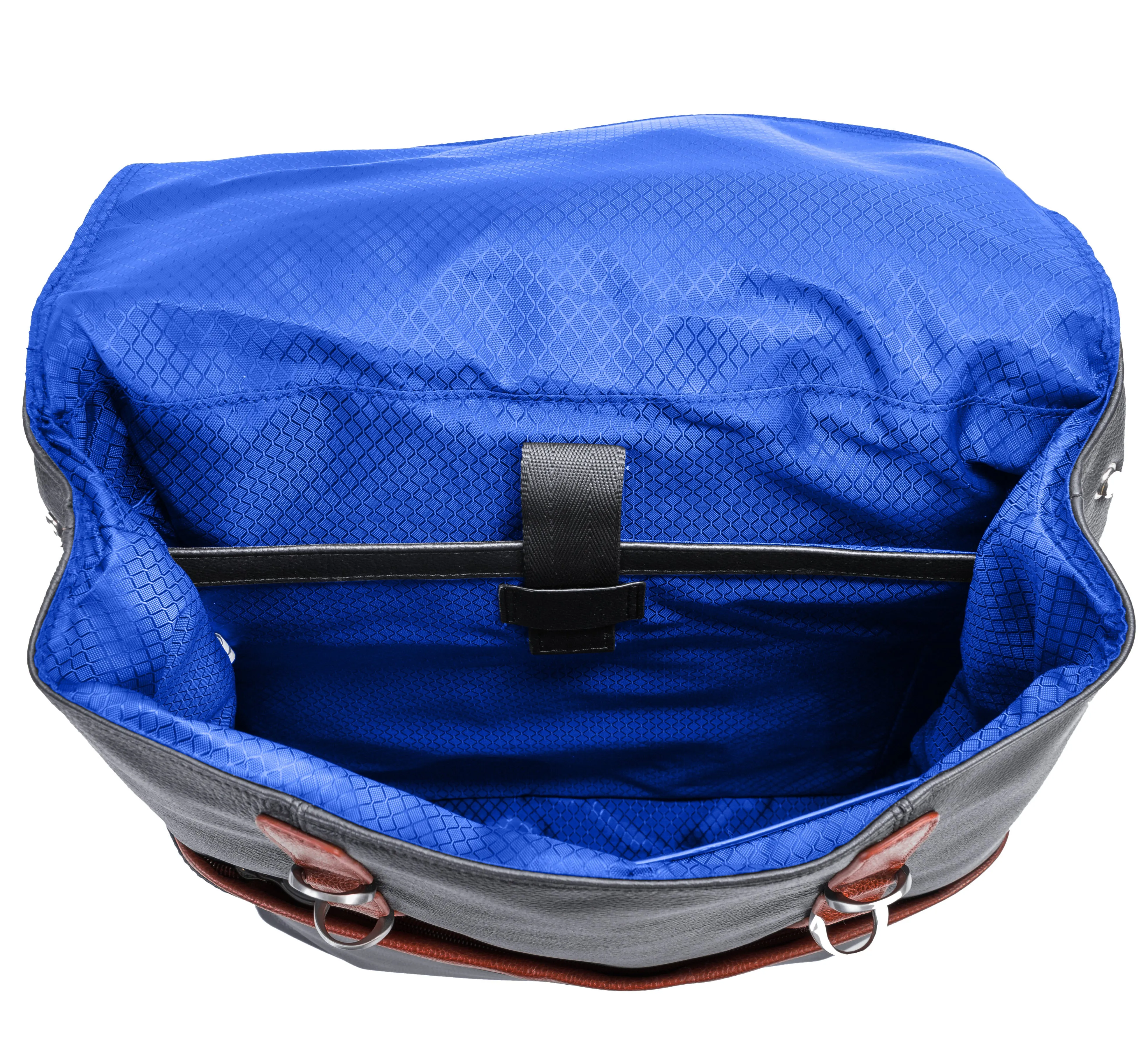 McKlein ELEMENT 17" Leather, Two-Tone, Flap-Over, Laptop & Tablet Backpack