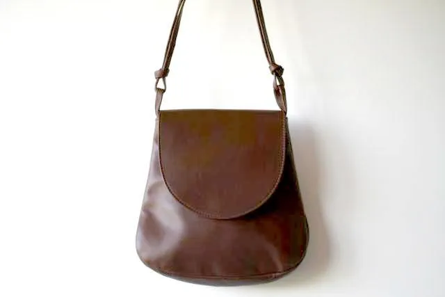 motoring bag - choc
